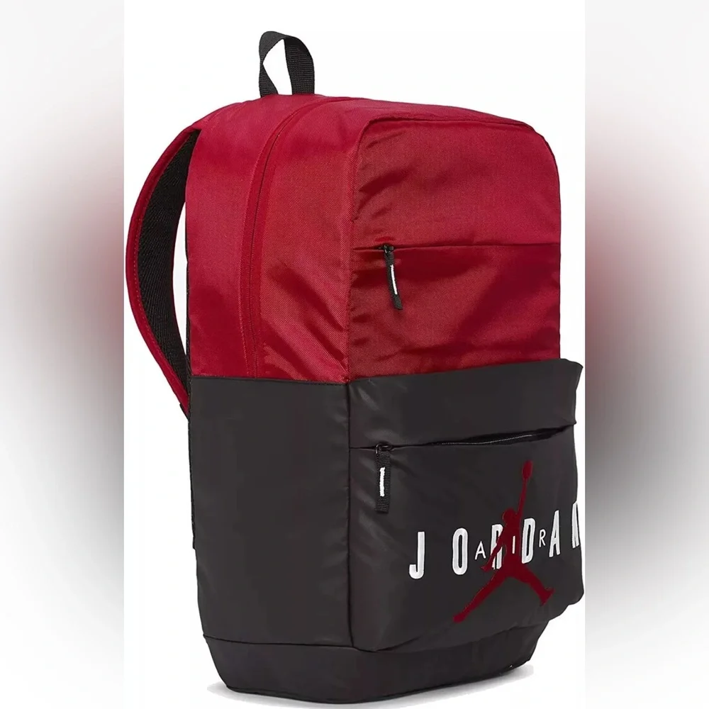 Nike Jordan Jumpman Pivot Backpack Black Red 9A0408-KR5